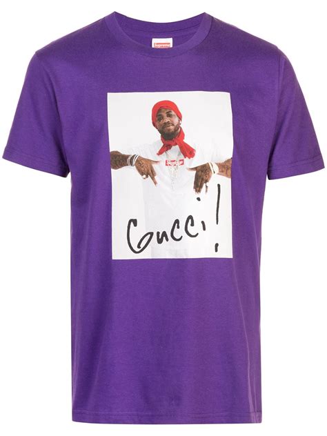 supreme gucci msne tee|Buy Supreme Gucci Mane Tee 'Purple' .